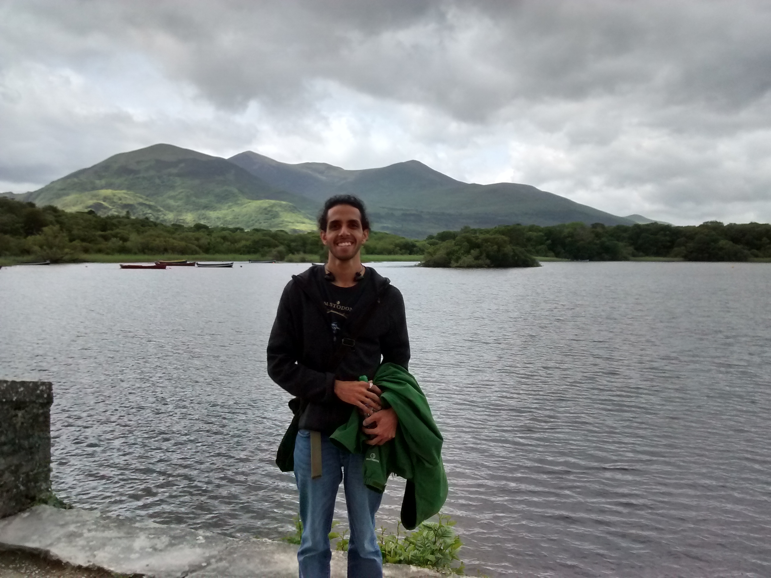 On one of my healthier days in Killarney.