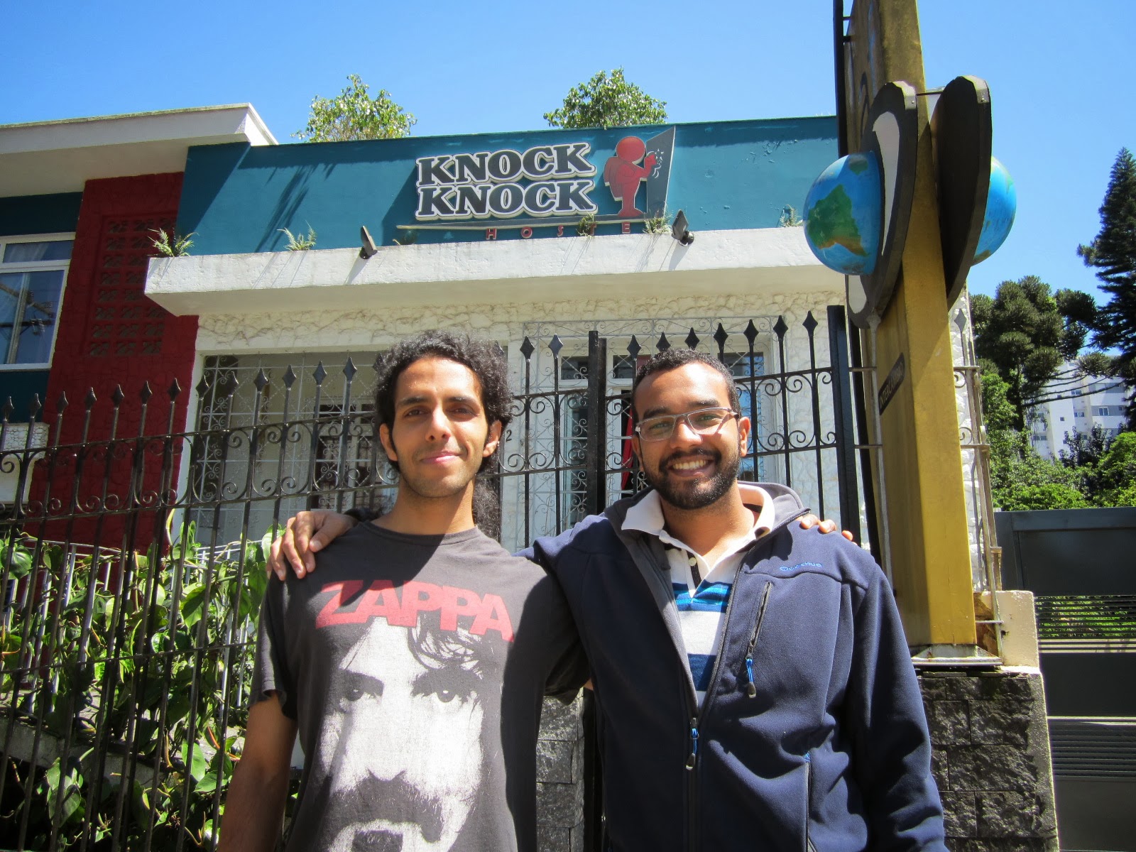 A very good friend I made during my stay at the Knock Knock Hostel in Curitiba