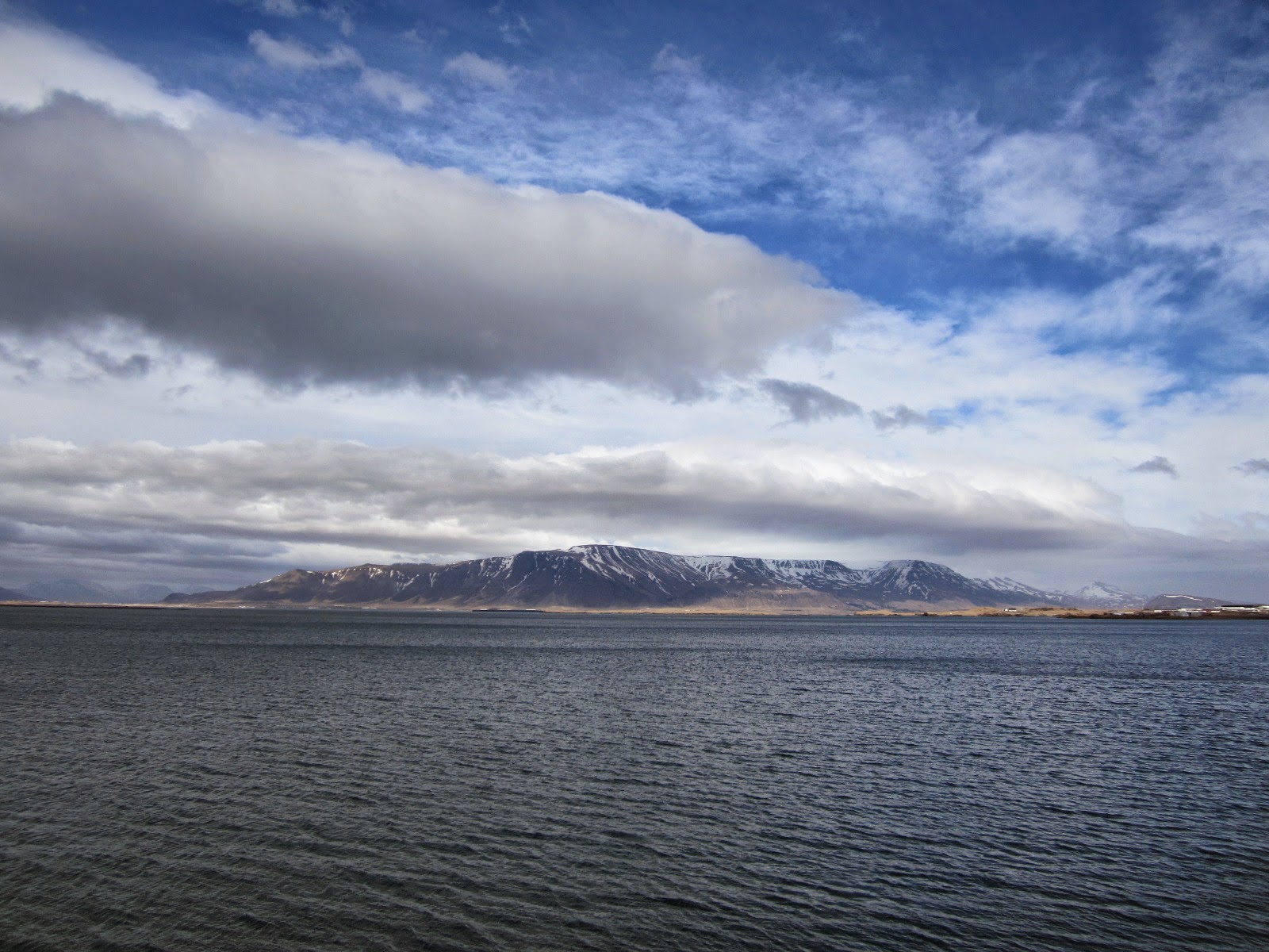 Mount Esjan as seen from my hostel (Kex Hostel) in Reykjavik. Iceland is full of stunning nature!
